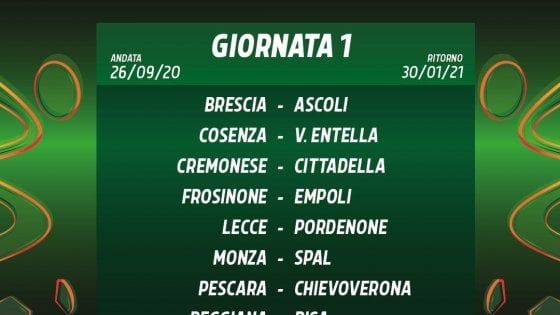 Serie B, svelato il calendario: si parte con Monza-Spal e Frosinone-Empoli