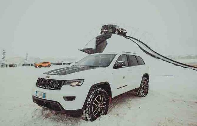 Deejay Xmasters Winter Tour, Jeep in prima linea