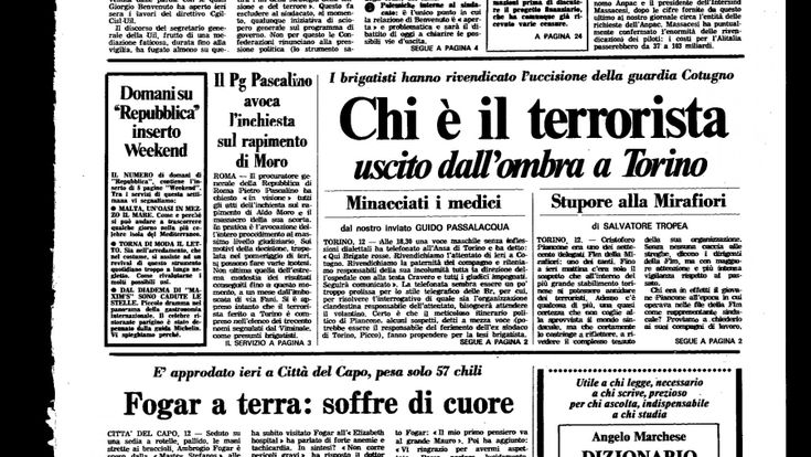 Il Pg Pascalino avoca l’inchiesta sul rapimento di Moro