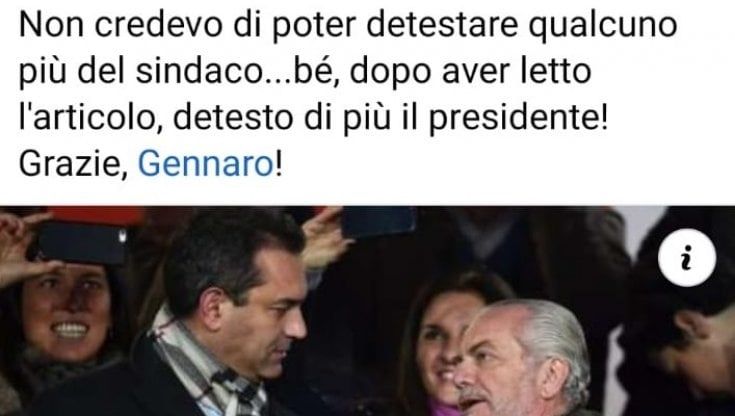 Quando l'assessora allo Sport "detestava" De Laurentiis