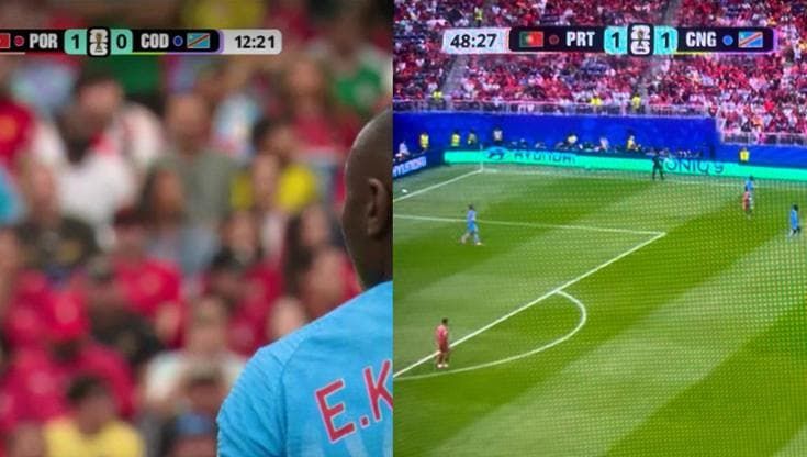 Portogallo-Congo, la grafica in tv crea imbarazzo, in Italia viene cambiata