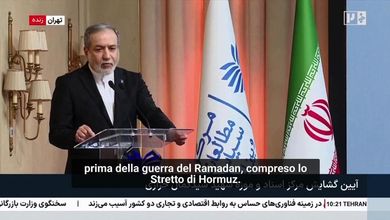 Araqchi: "Per il Golfo e Hormuz nulla sarà più come prima della guerra"