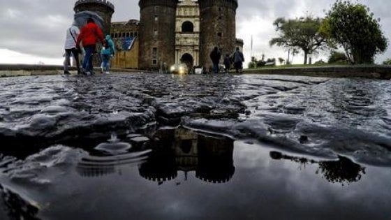 Ondata di maltempo in Campania: allerta gialla