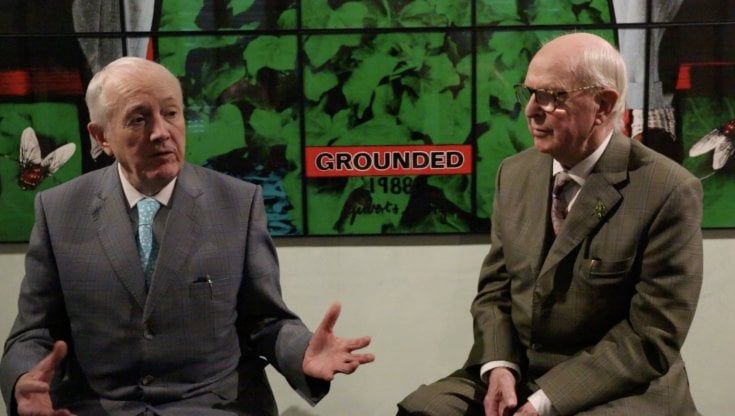 Gilbert & George, le "sculture viventi" a Palazzo Butera