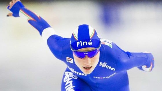 Pattinaggio velocità, Europei; storica Lollobrigida: prima medaglia azzurra femminile nell'allround