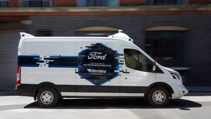 Consegne a domicilio, Ford pensa alla guida autonoma