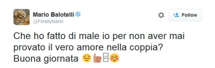 Su Twitter Supermario disperato: da Raffaella a Fanny, non ho mai amato davvero