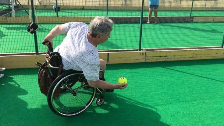 Santelli, bocce paralimpiche e sport nel sangue
