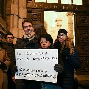 Torino, davanti all'Egizio si mobilità la comunità musulmana sotto la Mole 