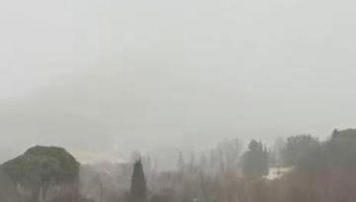 Neve sulle colline di Fiesole