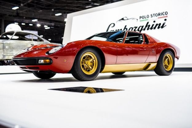 Lamborghini Polo Storico a Rétromobile Paris per svelare l’ultimo restauro, la Miura SV di Jean Todt