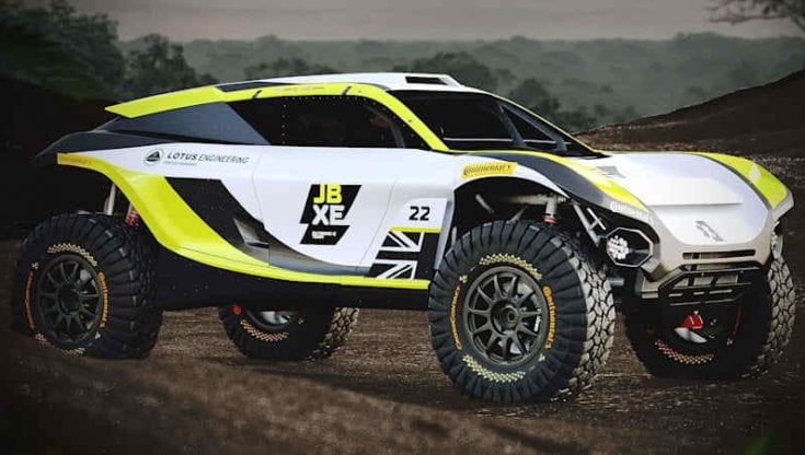 Lotus con Jenson Button nei rally raid per auto elettriche
