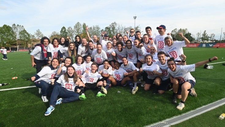 L'impresa del Bologna femminile: promosse in B con 25 vittorie su 26