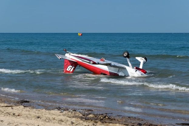 Alba Adriatica, scontro fra due aerei all'Air Show