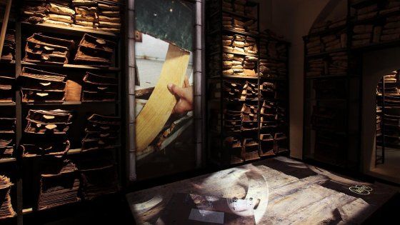 Sei percorsi multimediali nel nuovo museo dell'Archivio Banconapoli
