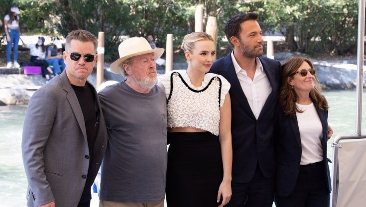 Venezia 78. Ben Affleck e Matt Damon in 'The last duel': "Una storia femminista del Medioevo"