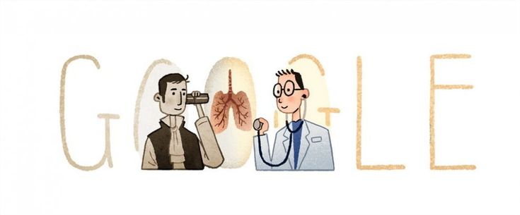 René Laennec, il doodle ricorda l'inventore dello stetoscopio