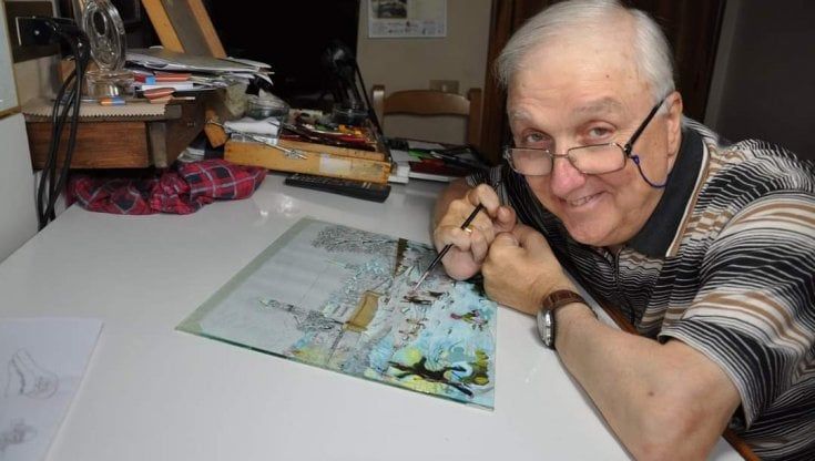 "Io, pittore in carrozzina. L'arte mi ha dato la forza di vivere"