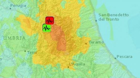 Terremoto in Centro Italia, l'area del sisma - interattivo 
