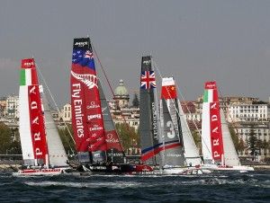 La finale &egrave; Oracle-Luna Rossa.<br />Swordfish vince il derby italiano