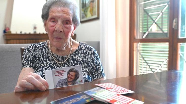 La fedeltà di Silvana Pini, a 107 anni tesserata Pd.“Sogno la foto con Schlein”