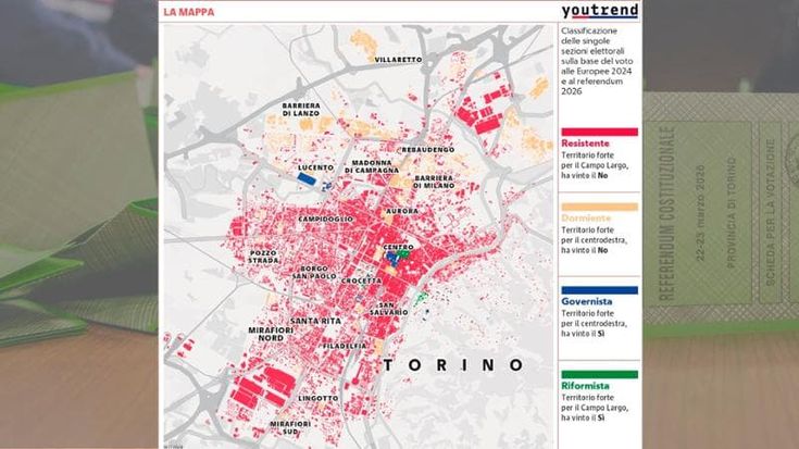 Dai “resistenti” ai “governisti”: così hanno votato, casa per casa, i torinesi al referendum