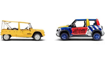 Citroën, una art car per i 50 anni della Mehari