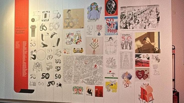 50 illustratori per i 50 anni di Repubblica
