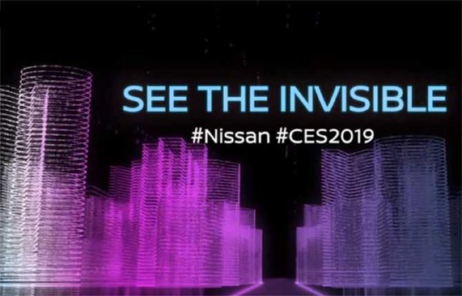 Nissan, prove di futuro al Ces 2019 con “See the Invisible”