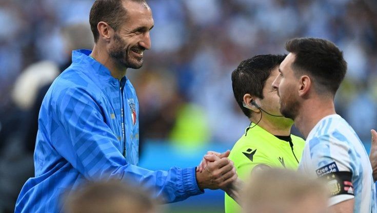 Chiellini, omaggio per l'addio alla Nazionale dopo 117 partite in azzurro