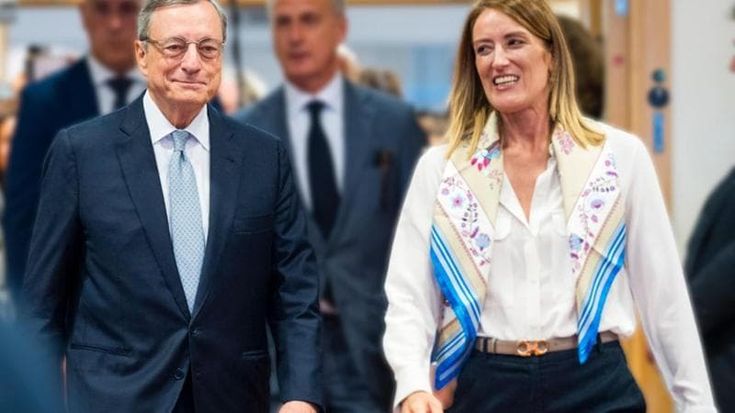 Draghi avverte l’Europa “Se non cambia direzione l’Unione è finita”