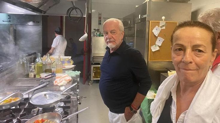 De Laurentiis in vacanza in Cilento
