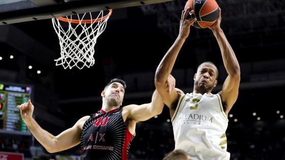 Basket, Eurolega: Milano perde ancora, il Real Madrid passa 76-67