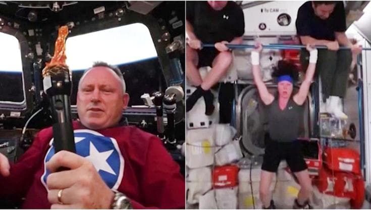 Le Olimpiadi nello spazio: così gli astronauti della Nasa celebrano i Giochi di Parigi 2024
