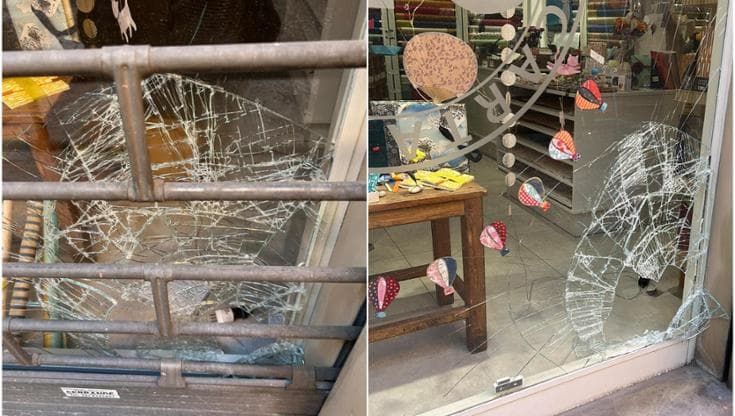 Spaccata in via San Vitale, presa di mira la bottega di Mastri Cartai