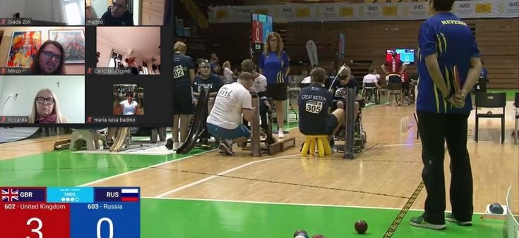 Allenamenti a distanza per gli atleti di alto livello: la Boccia Paralimpica si rimette in moto