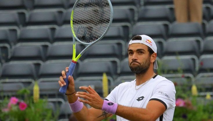 Tennis: Berrettini in semifinale al Queen's, battuto in due set Evans