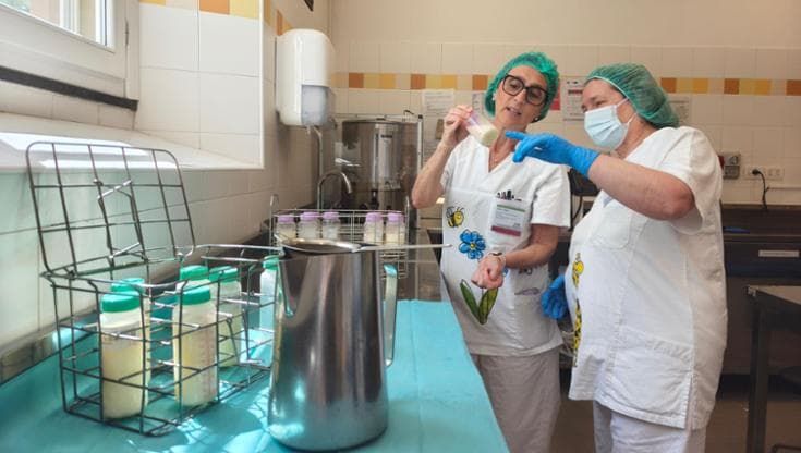 “Latte donato, medicina per tanti bambini”. L’appello dalla Banca del Meyer nella giornata mondiale