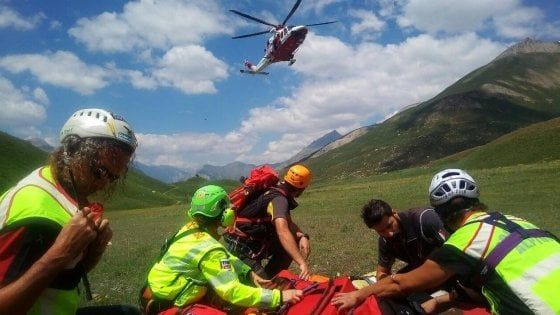Mountain biker salvato nei boschi di Stazzema