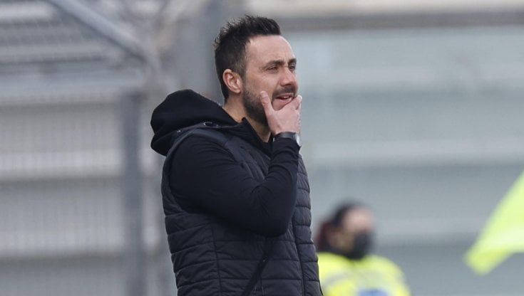 Sassuolo, De Zerbi: "Abbiamo meritato, Juric ha visto un'altra partita"