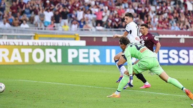 Torino-Atalanta 2-1: Ilic e Adams segnano, Milinkovic nel recupero para un rigore