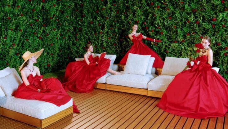 L'outdoor fiabesco di Flexform