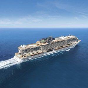 Msc Seaview, battesimo a Genova con Sophia Loren e Michelle Hunziker