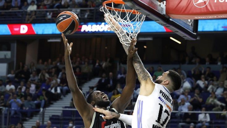 Eurolega, stavolta è più Real la Virtus: gran colpo a Madrid 