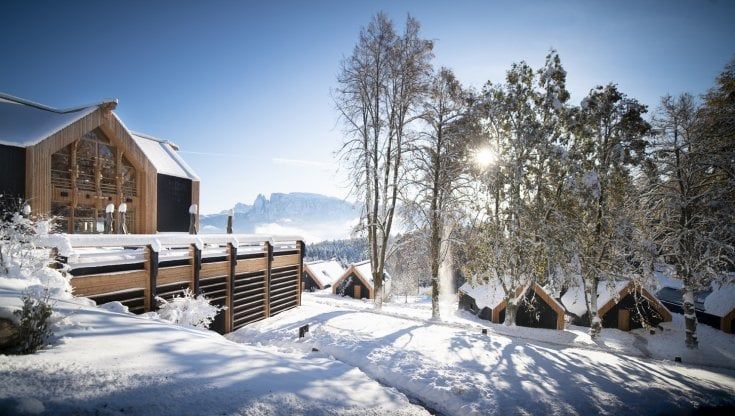 Benessere, buona cucina e attività outdoor con vista sulle Dolomiti