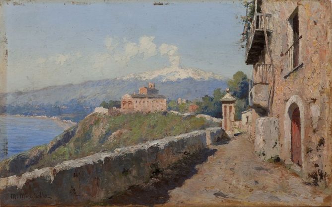 A Villa Zito cento paesaggi dell'Ottocento siciliano
