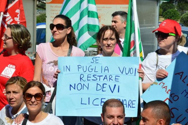 Bari, alla Coop dipendenti in sciopero contro la mobilità
