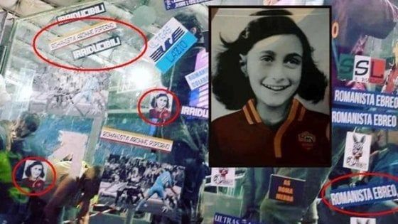 Lazio, ancora cori antisemiti: "Anna Frank è della Roma"