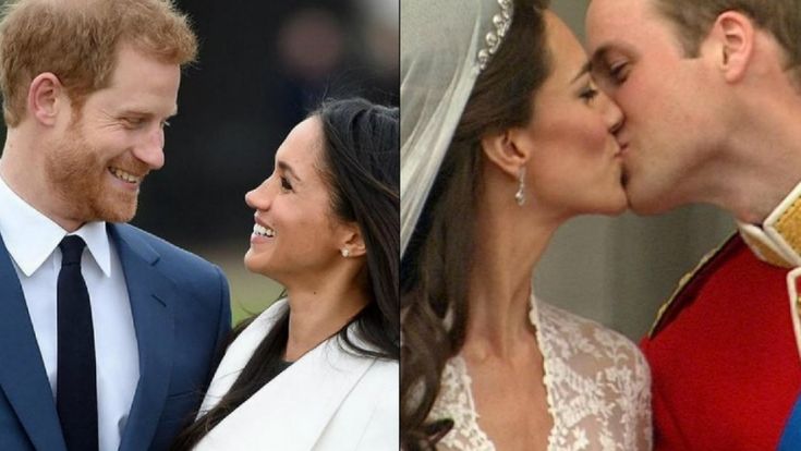 Le nozze di Harry e Megan, così diverse da quelle di William e Kate
