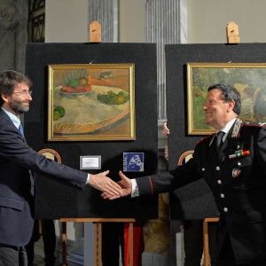 Ritrovate due tele di Gauguin e Bonnard. Un operaio le aveva acquistate a un'asta di oggetti smarriti delle Fs